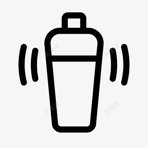 奶昔酒保饮料svg_新图网 https://ixintu.com 饮料 咖啡馆 奶昔 酒保 餐厅