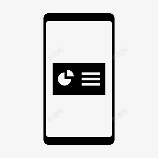 屏幕上的演示分析移动svg_新图网 https://ixintu.com 屏幕 幕上 演示 分析 移动电话 移动 功能 图示