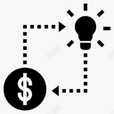 金钱改变思想交换交换铭文图标