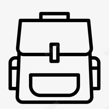 背包包电子商务图标