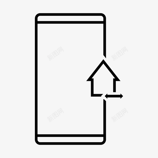 简易模式手机屏幕svg_新图网 https://ixintu.com 简易 模式 手机 屏幕 移动 设备 功能 概述