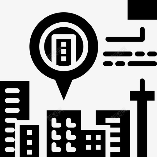 智能城市增强现实创新svg_新图网 https://ixintu.com 增强 现实 虚拟现实 智能 城市 创新 雕文