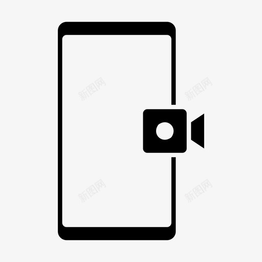 视频捕获移动svg_新图网 https://ixintu.com 视频 捕获 移动电话 记录 移动 功能 设备 字形