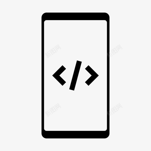 代码括号开发者svg_新图网 https://ixintu.com 手机 代码 括号 开发者 选项 手机功能 图示