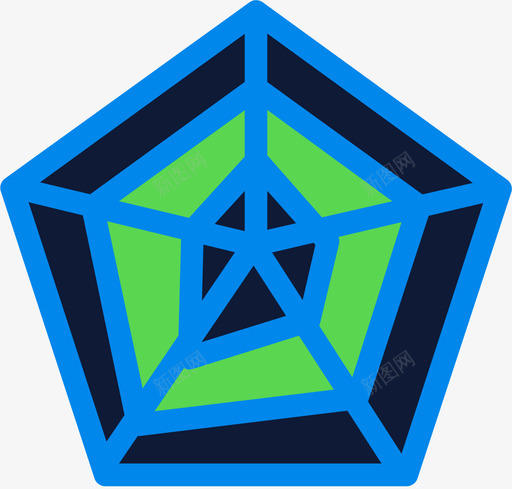 雷达图01svg_新图网 https://ixintu.com 雷达图