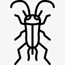 蟋蟀的轮廓蟋蟀动物昆虫高清图片