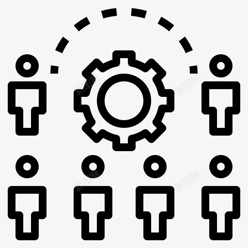 合作事业联盟svg_新图网 https://ixintu.com 职业 合作 事业 联盟 协会