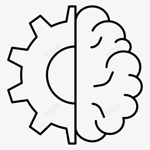 大脑头脑偏好svg_新图网 https://ixintu.com 头脑 大脑 偏好 设置 项目管理 第二