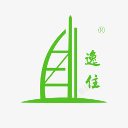 好好住logo逸住logo高清图片