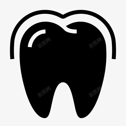 牙齿保护牙科牙医svg_新图网 https://ixintu.com 牙齿 保护 牙科 牙医 釉质 医疗