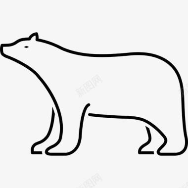 熊北极熊图标