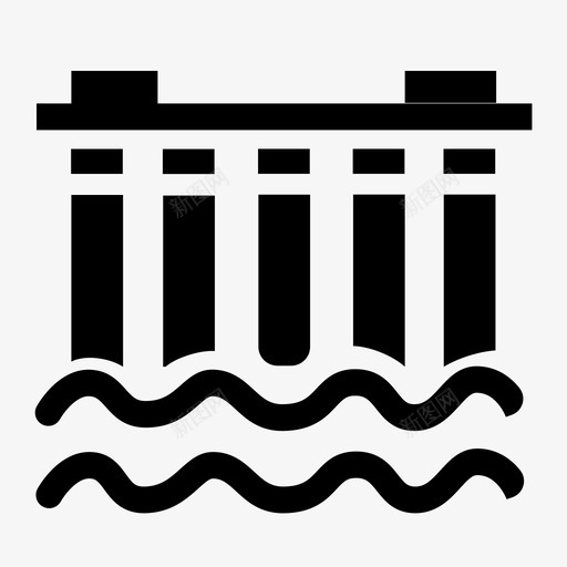 截流门svg_新图网 https://ixintu.com 截流