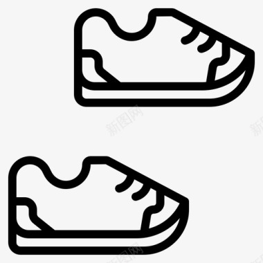 鞋靴旅行者图标