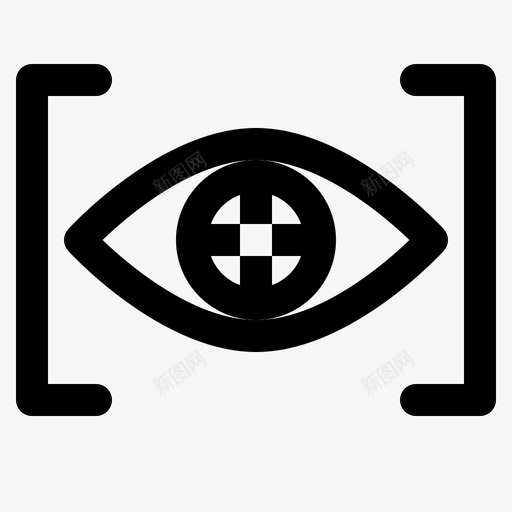 眼睛扫描仪网络安全加密svg_新图网 https://ixintu.com 扫描仪 眼睛 网络安全 加密 网络 保护 视网膜