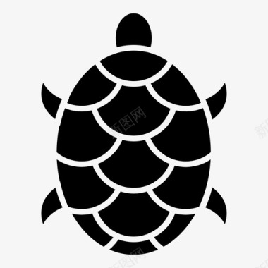 海龟水族馆水生图标