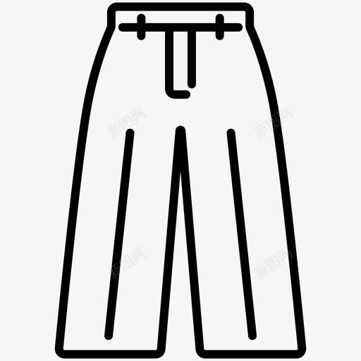 宽松的裤子衣服装备svg_新图网 https://ixintu.com 宽松 裤子 衣服 装备 大纲