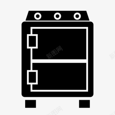 烤箱电器家具图标