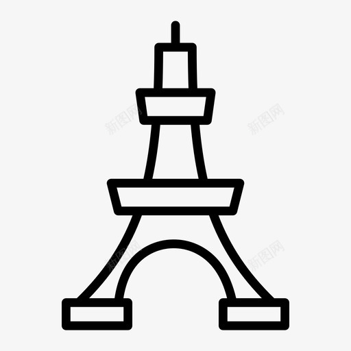 塔亚洲文化svg_新图网 https://ixintu.com 日本 亚洲 文化 电子商务