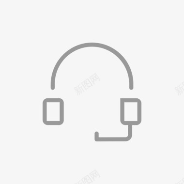 全国热线灰图标