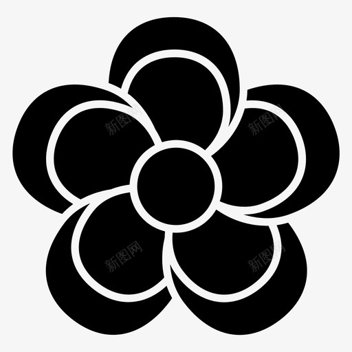 花卉花束装饰svg_新图网 https://ixintu.com 花卉 装饰 花束 实体