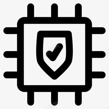 网络安全数据保护加密图标