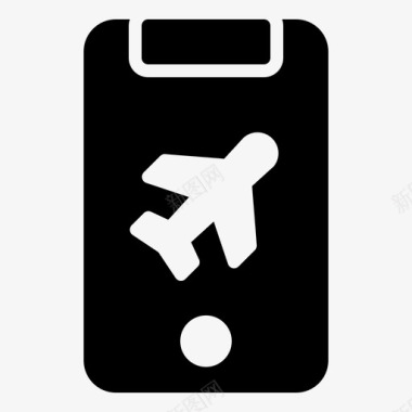 航班手机假期机票图标