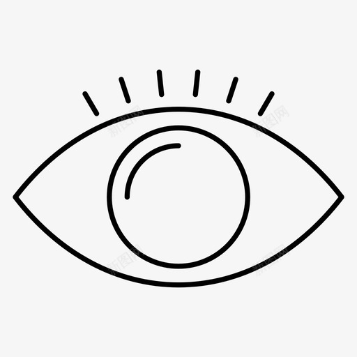 视图眼睛眼球svg_新图网 https://ixintu.com 视图 眼睛 眼球 看看 看到 项目管理 第卷