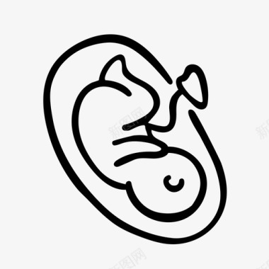 胎儿婴儿药物图标
