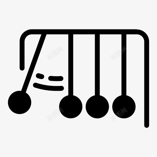 物理动力学动量svg_新图网 https://ixintu.com 物理 动力学 动量 牛顿 摇篮 科学 科学教育