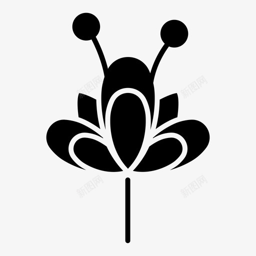 花卉花束装饰svg_新图网 https://ixintu.com 花卉 装饰 花束 实体
