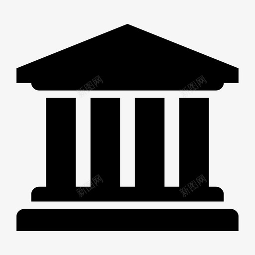 机构csvg_新图网 https://ixintu.com 机构 填充 扁平 单色 简约 商务