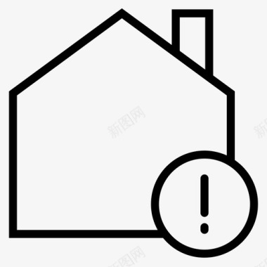 家庭建筑物电子商务图标