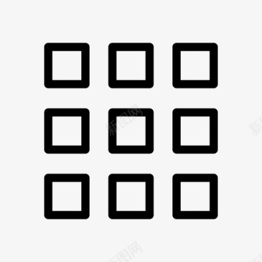 类别菜单行图标