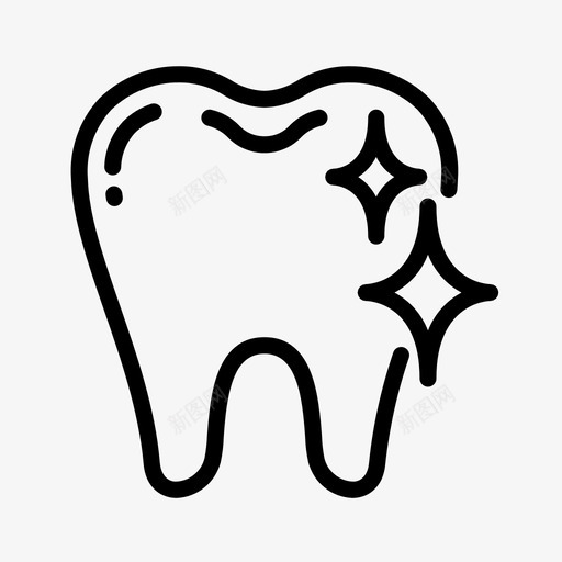 洁牙亮牙保健牙svg_新图网 https://ixintu.com 洁牙 亮牙 保健 牙洁 口腔 护理