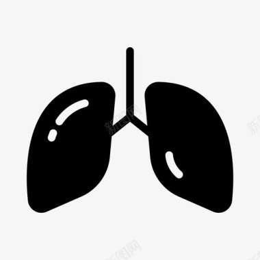 肺排泄系统内脏图标