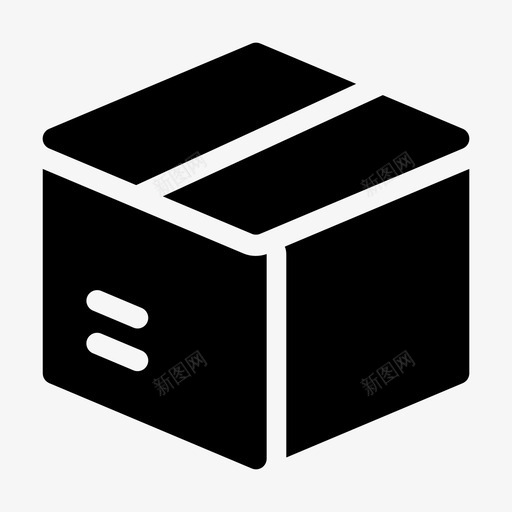 送货箱包装产品svg_新图网 https://ixintu.com 送货 货箱 包装 产品 运输 套装