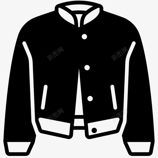 采购产品棒球夹克棒球夹克衣服svg_新图网 https://ixintu.com 棒球 夹克 衣服 装备 采购 产品 运动 毛衣 固体