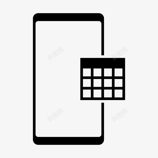 电子表格手机手机功能与设备字形svg_新图网 https://ixintu.com 手机 电子 电子表 表格 手机功能 设备 字形