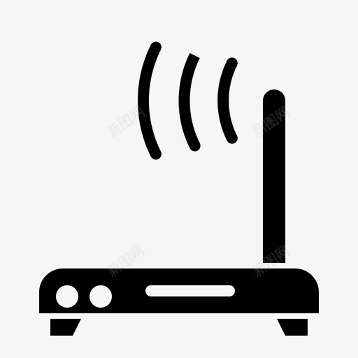 路由器wifi家电家用svg_新图网 https://ixintu.com 路由器 家电 家用