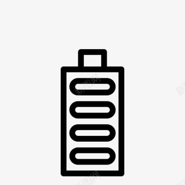 电池电池充电摄影图标
