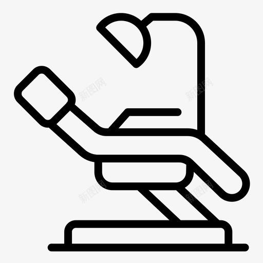 牙科椅牙科牙科诊所svg_新图网 https://ixintu.com 牙科 诊所 病人 口腔 护理