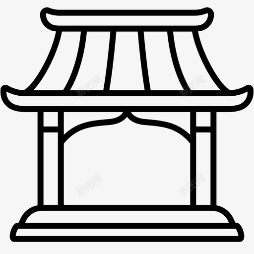 中国神社新年祈祷svg_新图网 https://ixintu.com 中国 神社 新年 祈祷 祭祀 大纲