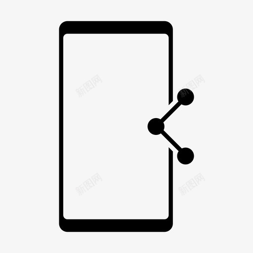 与设备共享连接移动svg_新图网 https://ixintu.com 移动 设备 共享 连接 网络电话 功能 图示