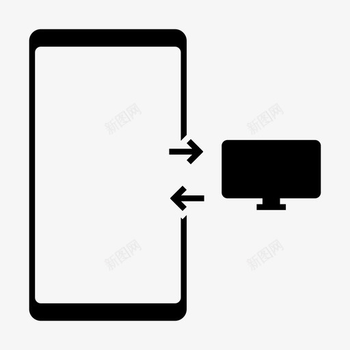 连接移动pcsvg_新图网 https://ixintu.com 连接 移动电话 发送 传输 移动 功能