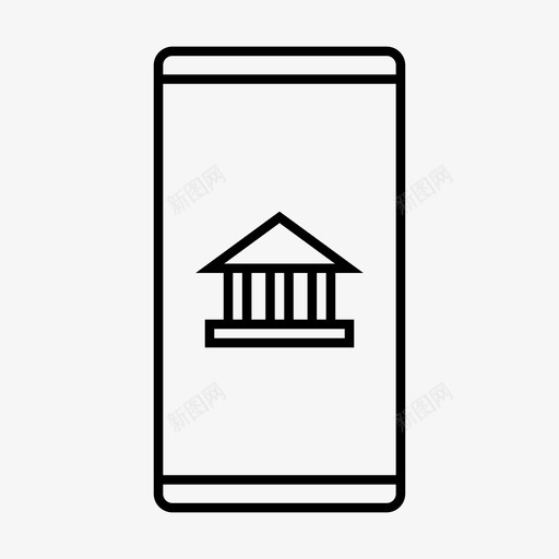 银行购买手机svg_新图网 https://ixintu.com 银行 购买手机 手机 储蓄 手机功能 概述 屏幕 幕上