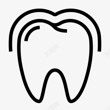 牙齿保护牙科牙医图标