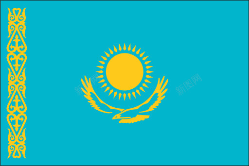 kazakhstan哈萨克斯坦svg_新图网 https://ixintu.com 哈萨克斯坦