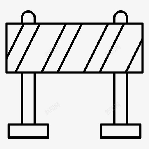 路障街区道路svg_新图网 https://ixintu.com 路障 街区 道路 安保 交通地图 导航 航线 详细 说明