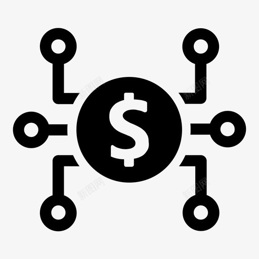 共享经济商业金融svg_新图网 https://ixintu.com 共享 经济 商业 金融 货币 图标