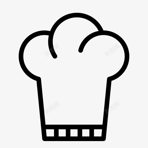 toque厨师烹饪svg_新图网 https://ixintu.com 厨师 烹饪 厨房 餐厅